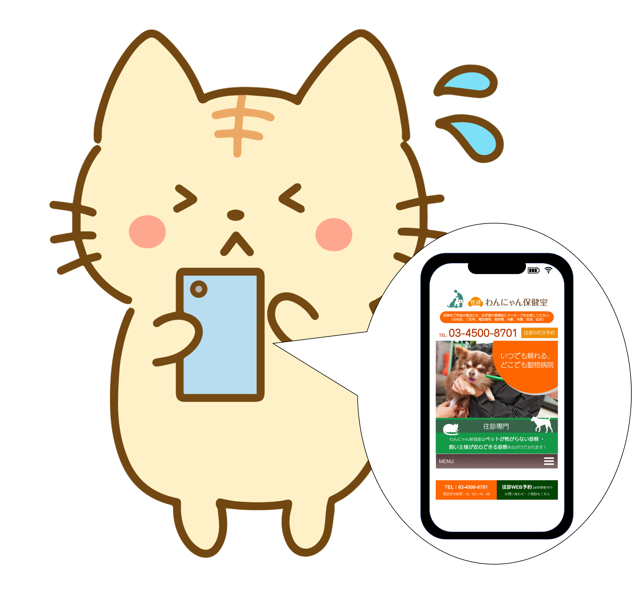 携帯画面+猫.png